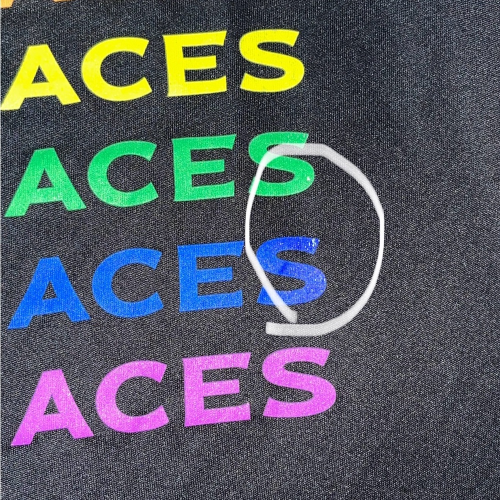 SOLD❗️Las Vegas Aces basketball T shirt 🌈🏀 - Picture 5 of 5